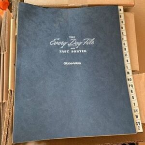 Globe-Weis Every Day File And Fast Sorter